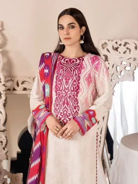 2 Piece Khaddar Suit-Embroidered (Unstitched)