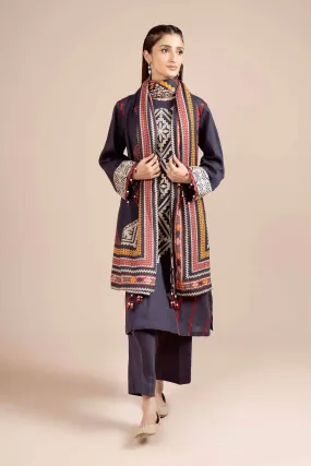 3 Piece - Embroidered Suit - 42404241