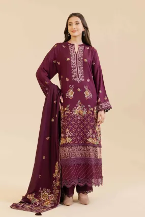 3 Piece - Embroidered Suit - 42405039