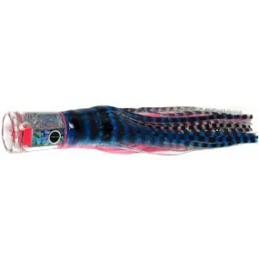 Black Bart El Squid Senior Medium Tackle Lure - Blue Pink Tiger/Silver Tiger