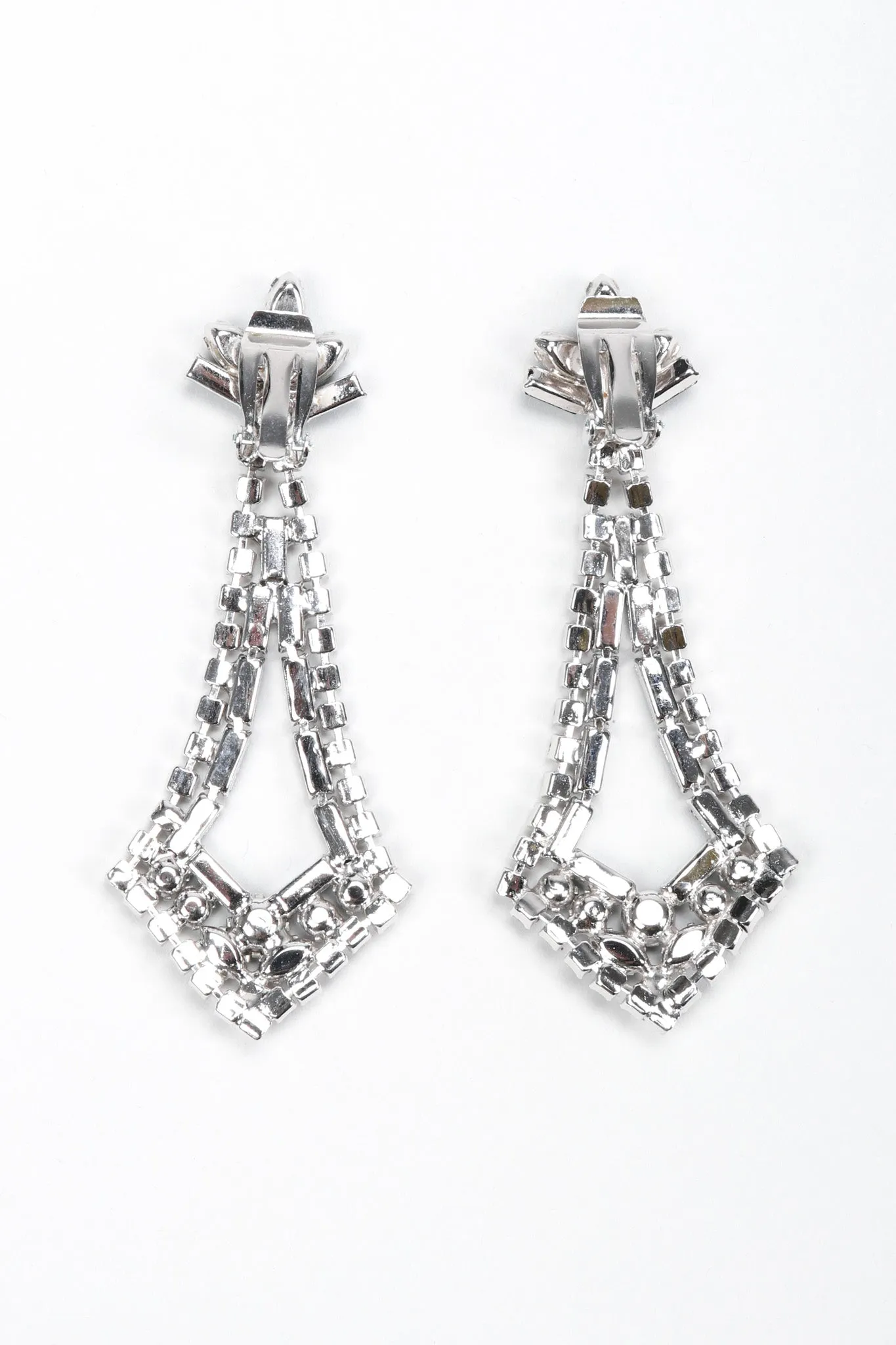 Crystal Deco Drop Earrings