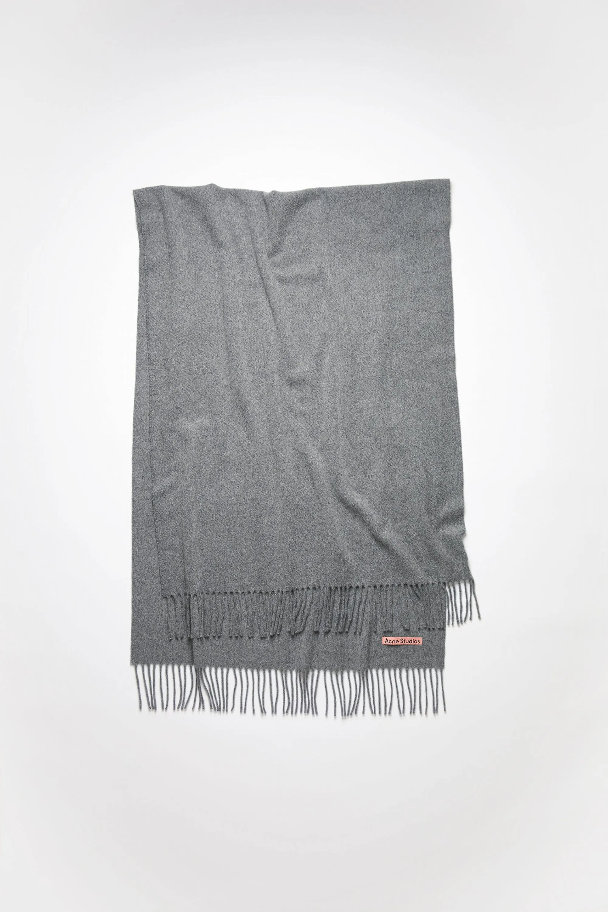 Fringe Wool Scarf 217