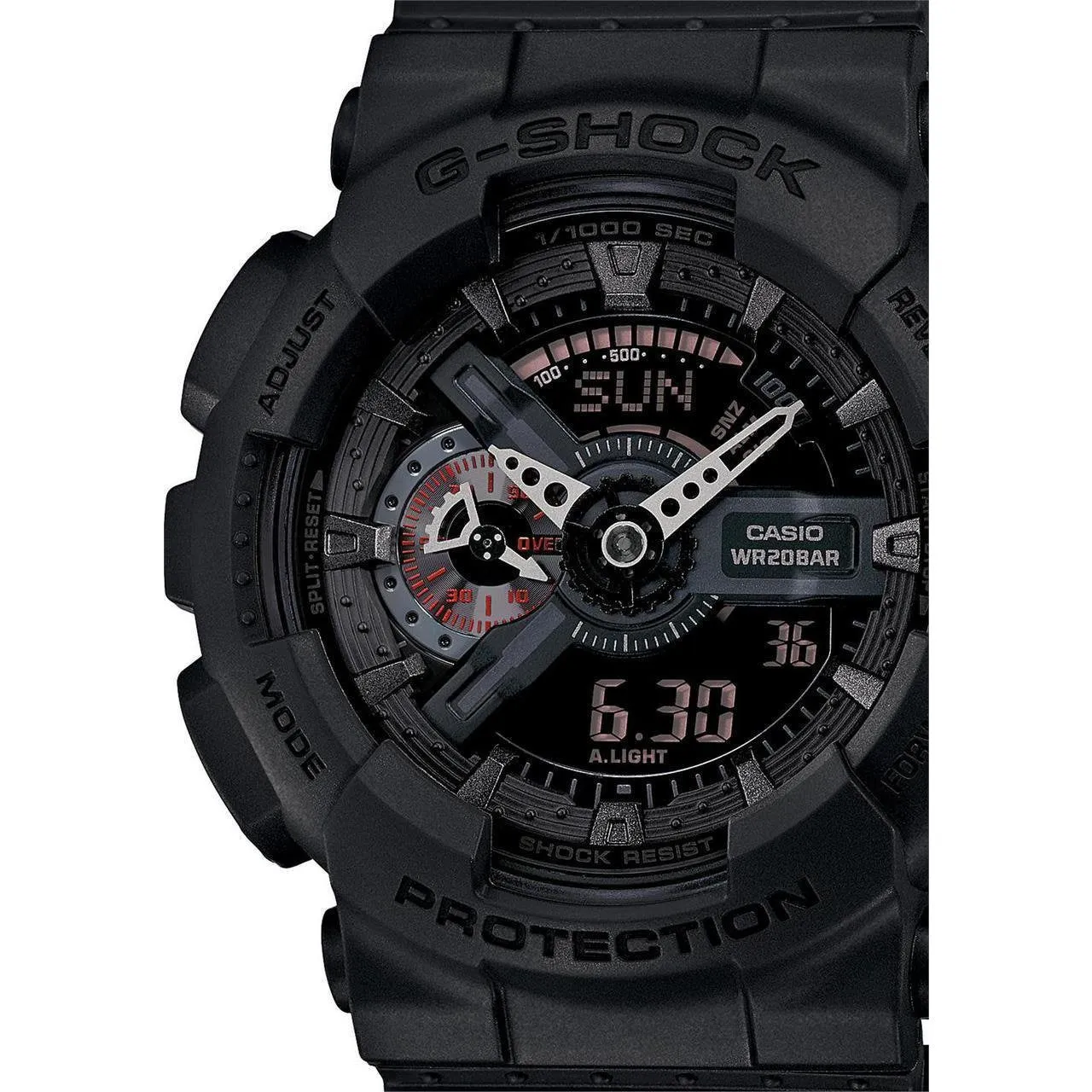 G-Shock GA-110MB Classic Military X-Large Matte Black