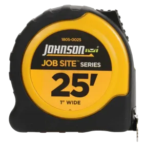 Johnson Yellow Tape Measurer - 1" x 25'