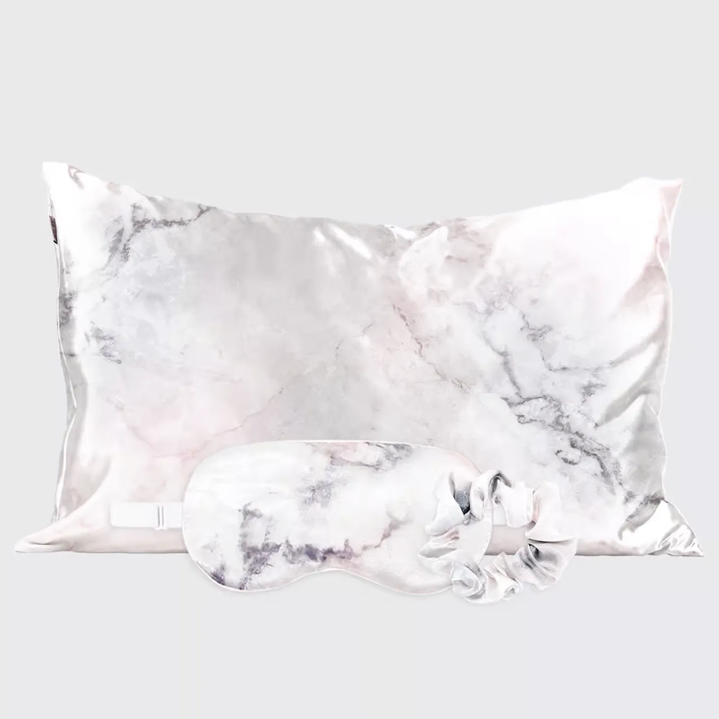 KITSCH - Satin Sleep Set - Soft Marble