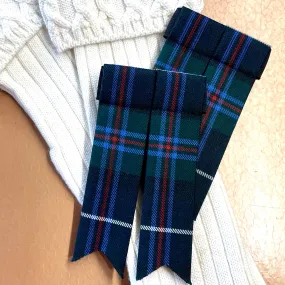 Peebles Tartan Kilt Sock Flashes