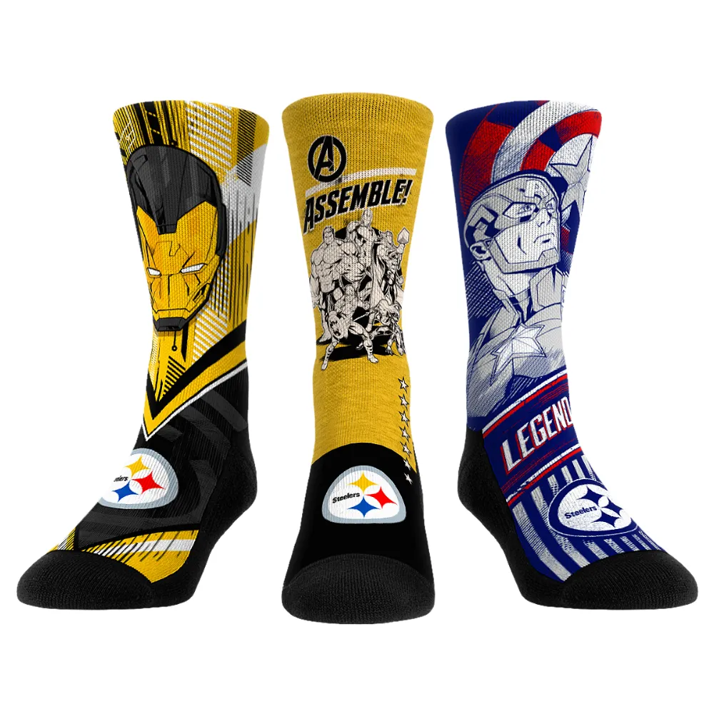 Pittsburgh Steelers - Marvel - 3-Pack