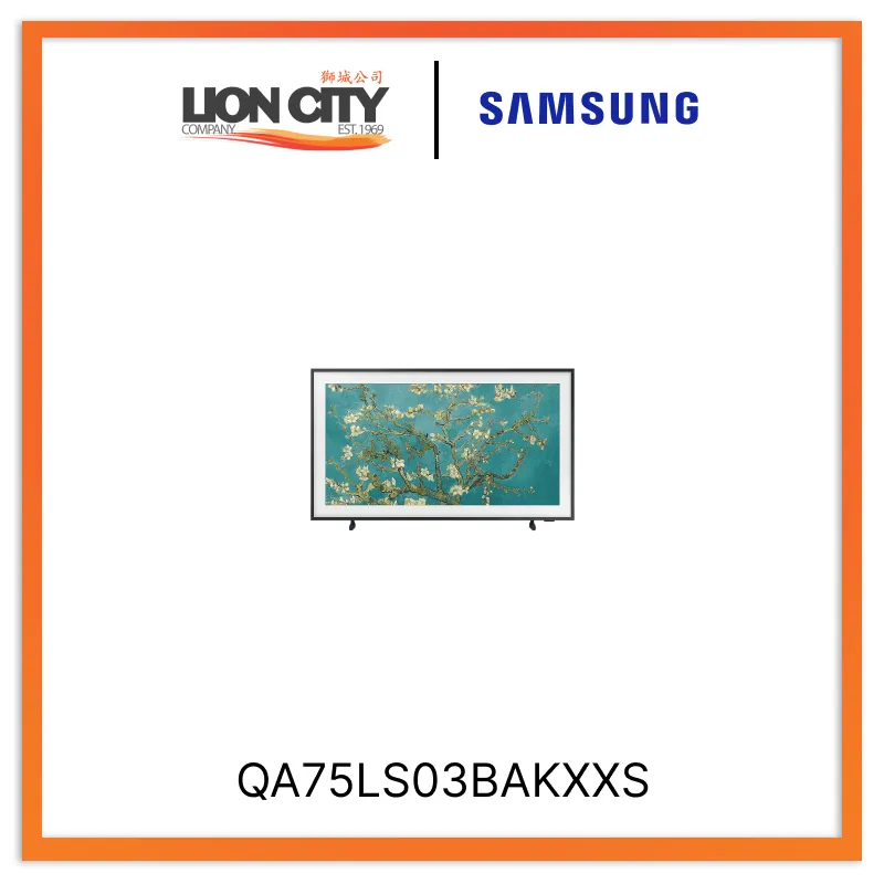 Samsung QA75LS03BAKXXS The Frame Art Mode 4K QLED Smart TV (2022)