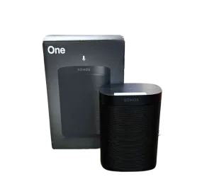 Sonos One (Gen 2) Voice-Controlled Wireless Streaming Smart Speaker